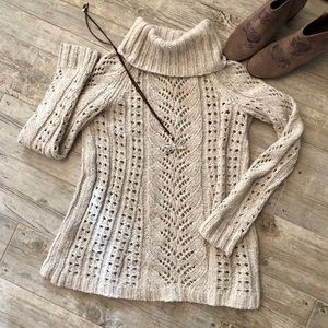 Sleeping on Snow by Anthropologie Ivory Sweater